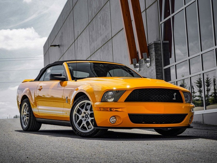 2008 Ford Mustang Shelby GT500 Orange