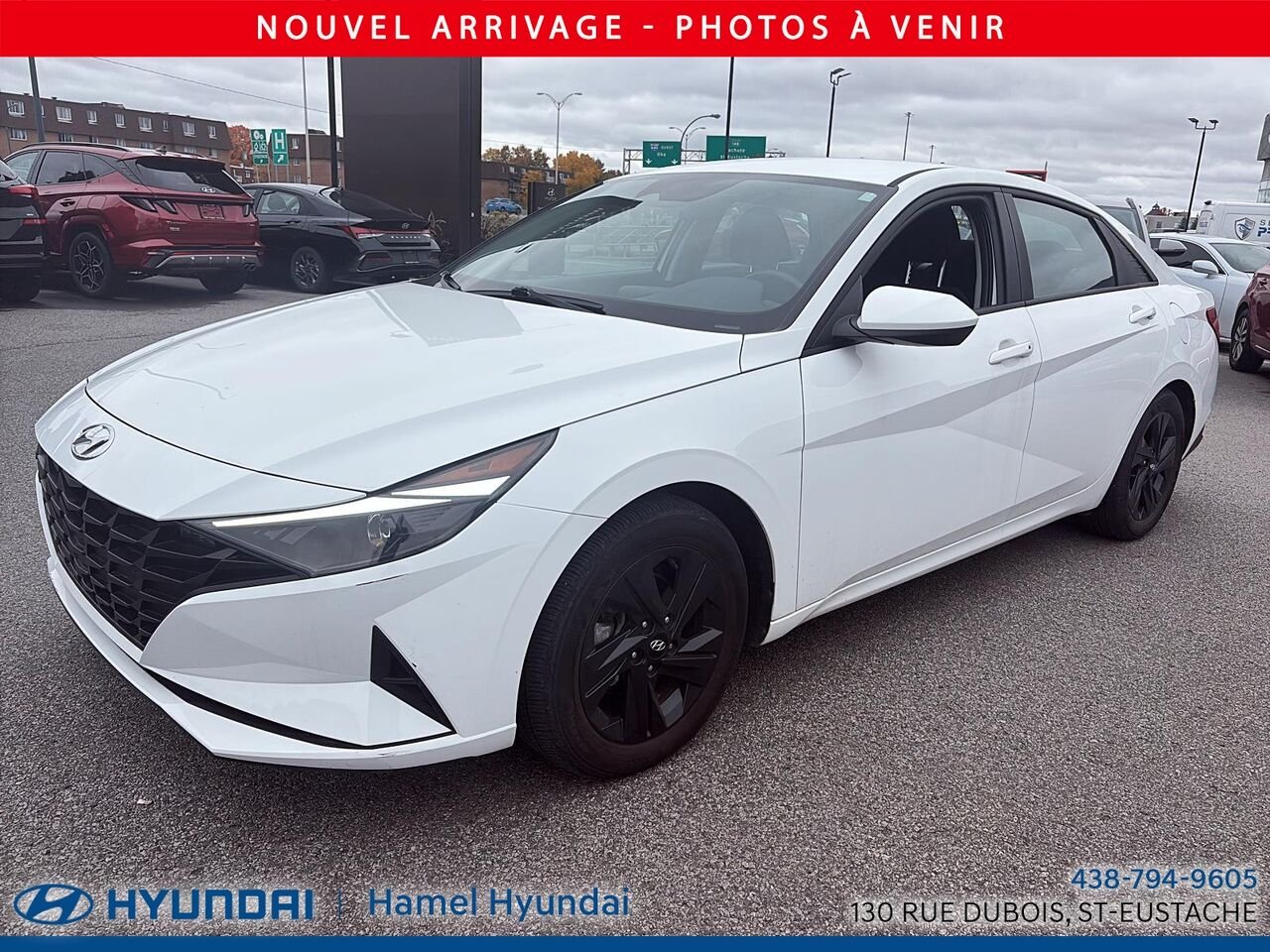 2022 Hyundai Elantra White Saint-Eustache - photo #3