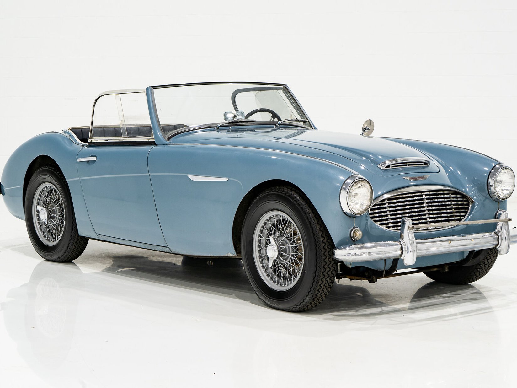 Austin Healey 3000 Recent drivetrain complete rebuild **PRIX EN USD** 1960 Bleu Montréal - photo #33