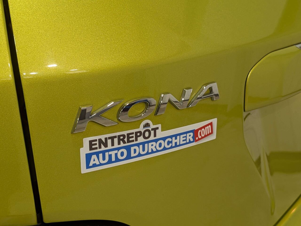 2019 Hyundai Kona 1.6T Ultimate AWD w/Lime Colour Pack Green Val-David - photo #35