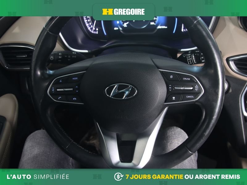 Hyundai Santa Fe 821912 | Ultimate AWD AUTO A/C MAGS CUIR TOIT NAV CAM RECUL 2020 Noir Laval - photo #17
