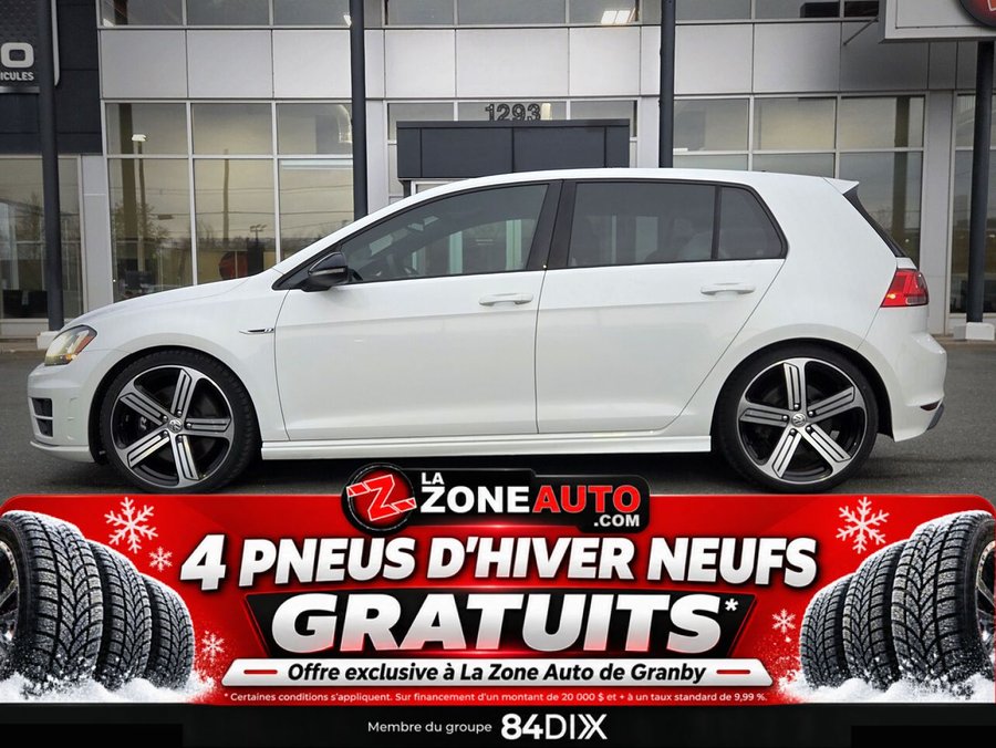 Volkswagen Golf R JAMAIS ACCIDENTÉ + AWD + 300 HP 2016 Blanc