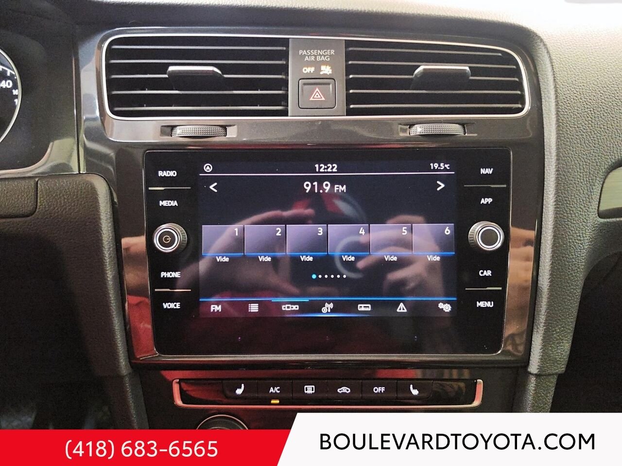 2021 Volkswagen Golf 100057A-59 | COMFORTLINE 5 PORTES AVEC BOÎTE MANUELLE Red Québec - photo #12