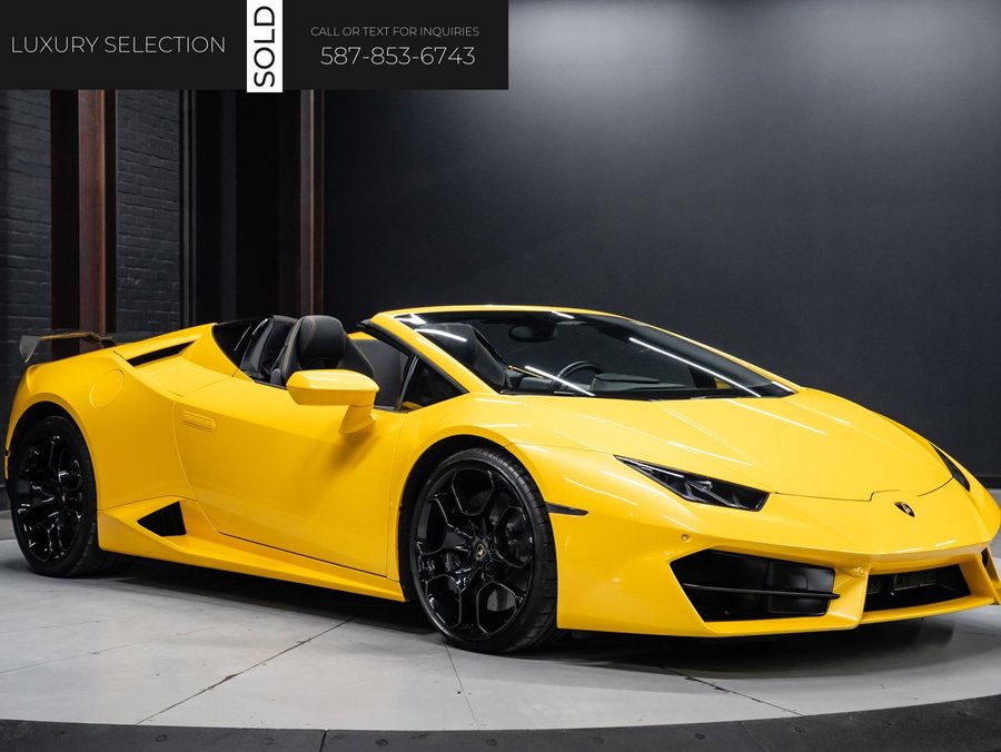 2017 Lamborghini Huracan 2017 Yellow