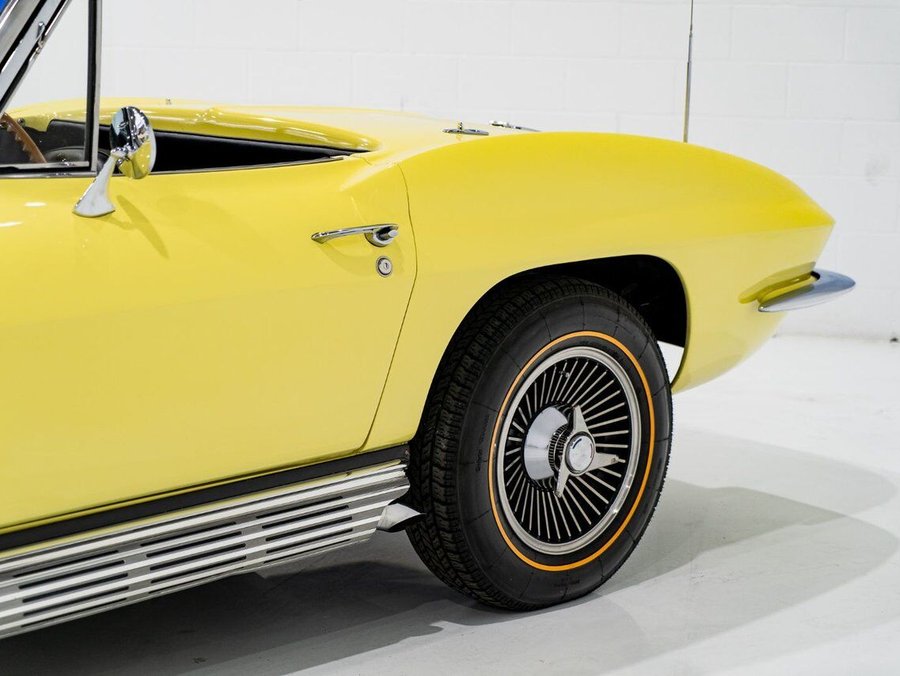 Chevrolet Corvette 1966 1966 Jaune