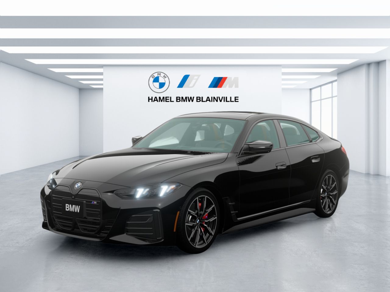 Black 2026 BMW i4 Sedan All-Wheel Drive Automatic