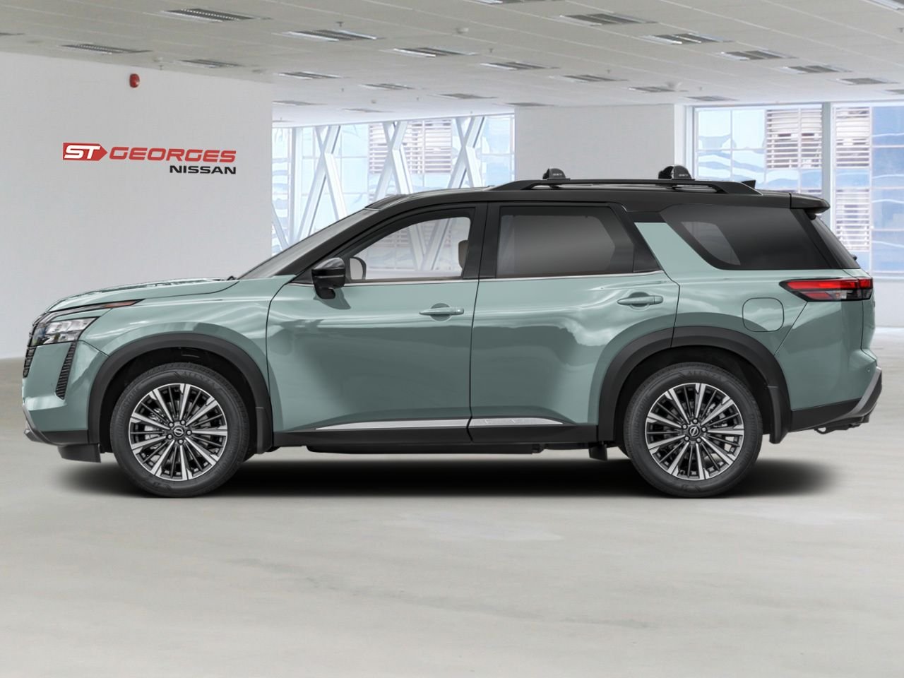 NISSAN Pathfinder 2026 Sarcelle baltique/Noir intense Saint-Georges - photo #1