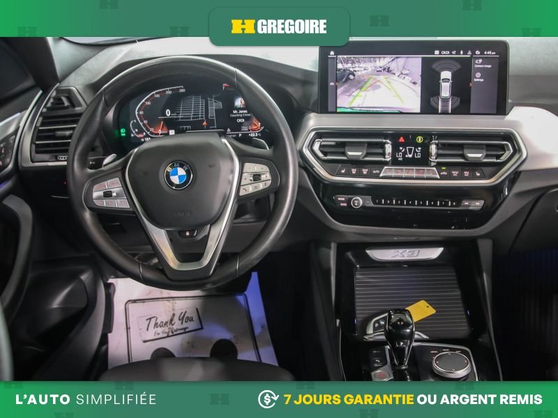 BMW X3 2023 Gris Saint-Eustache - photo #24