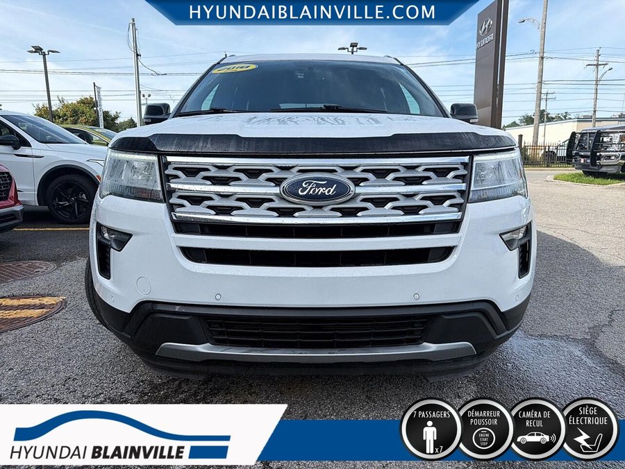 2018 Ford Explorer 2018 White