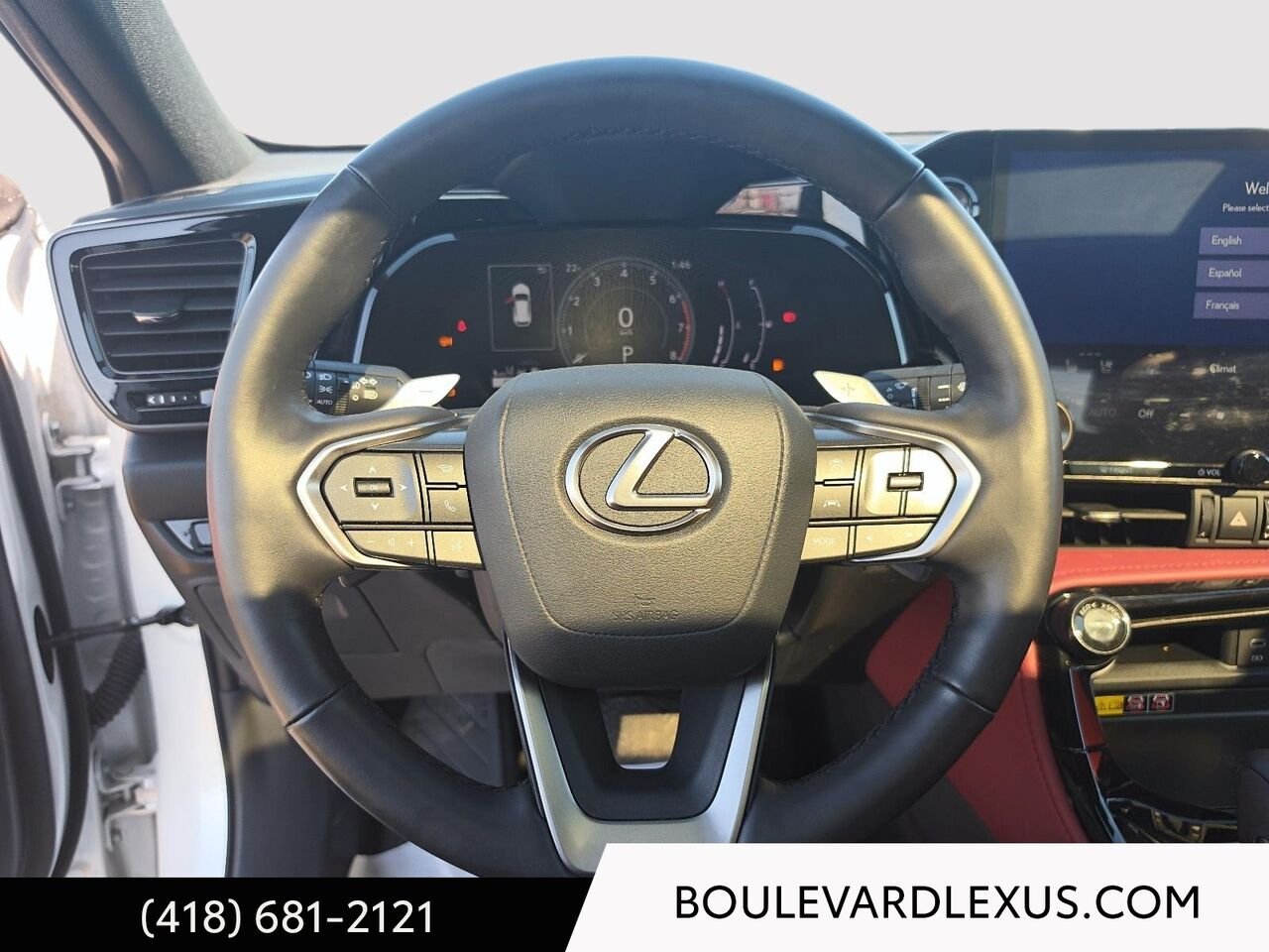 Lexus NX 20019A | NX 350 TI 2025 Blanc Québec - photo #11