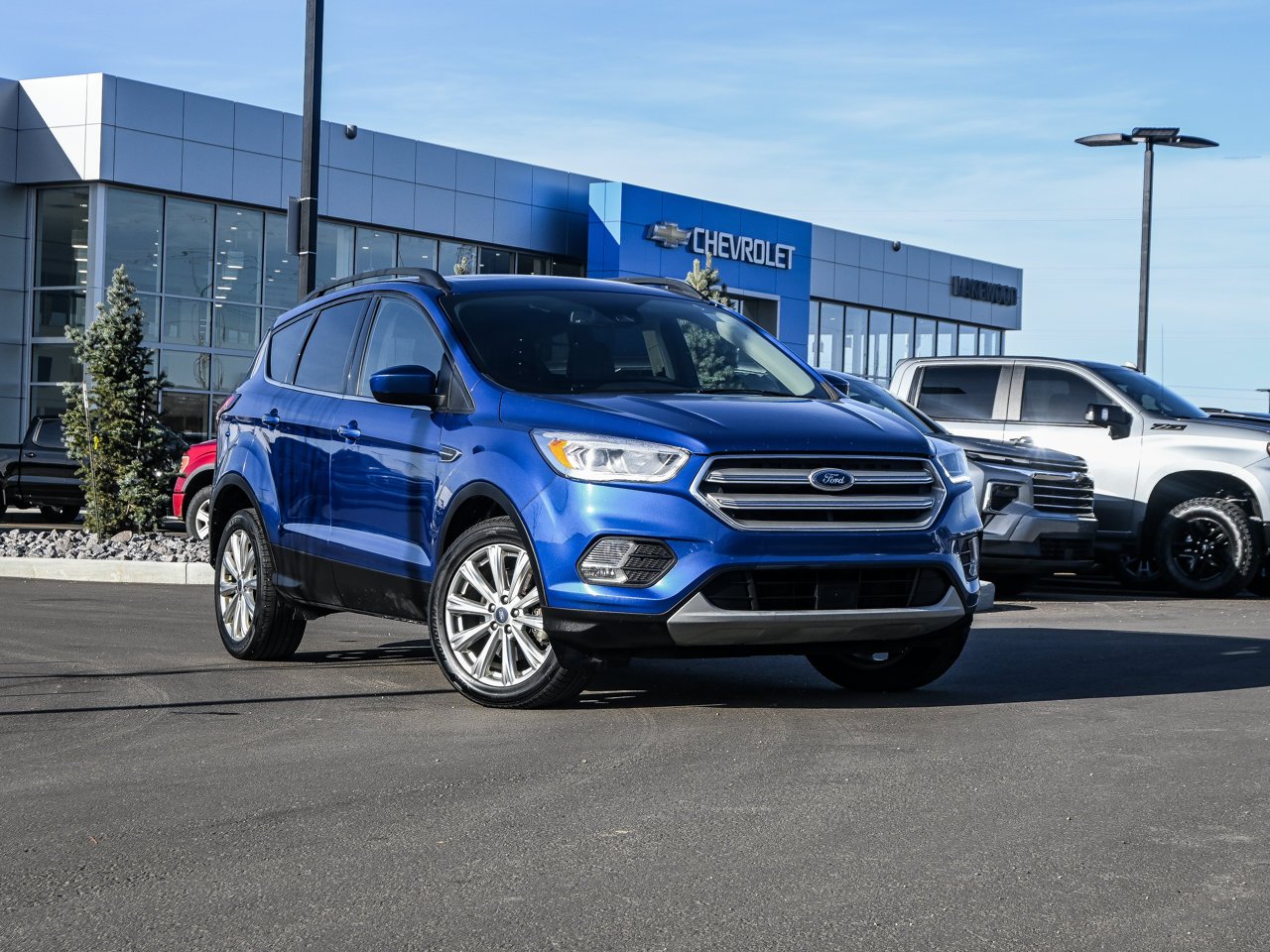 2019 Ford Escape SEL 4WD Blue Sherwood Park - photo #1