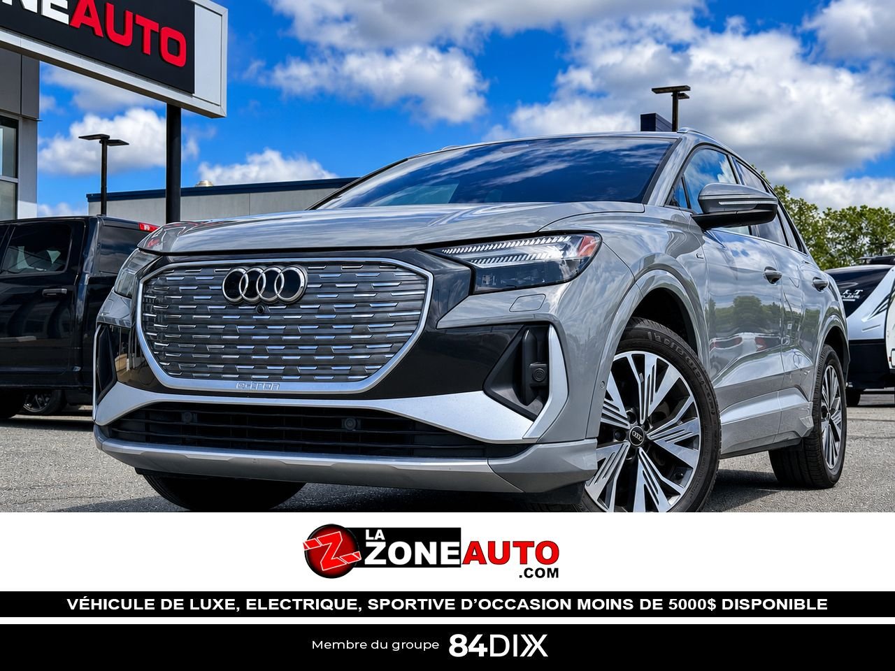2023 Audi Q4 e-tron Grey Granby - photo #0