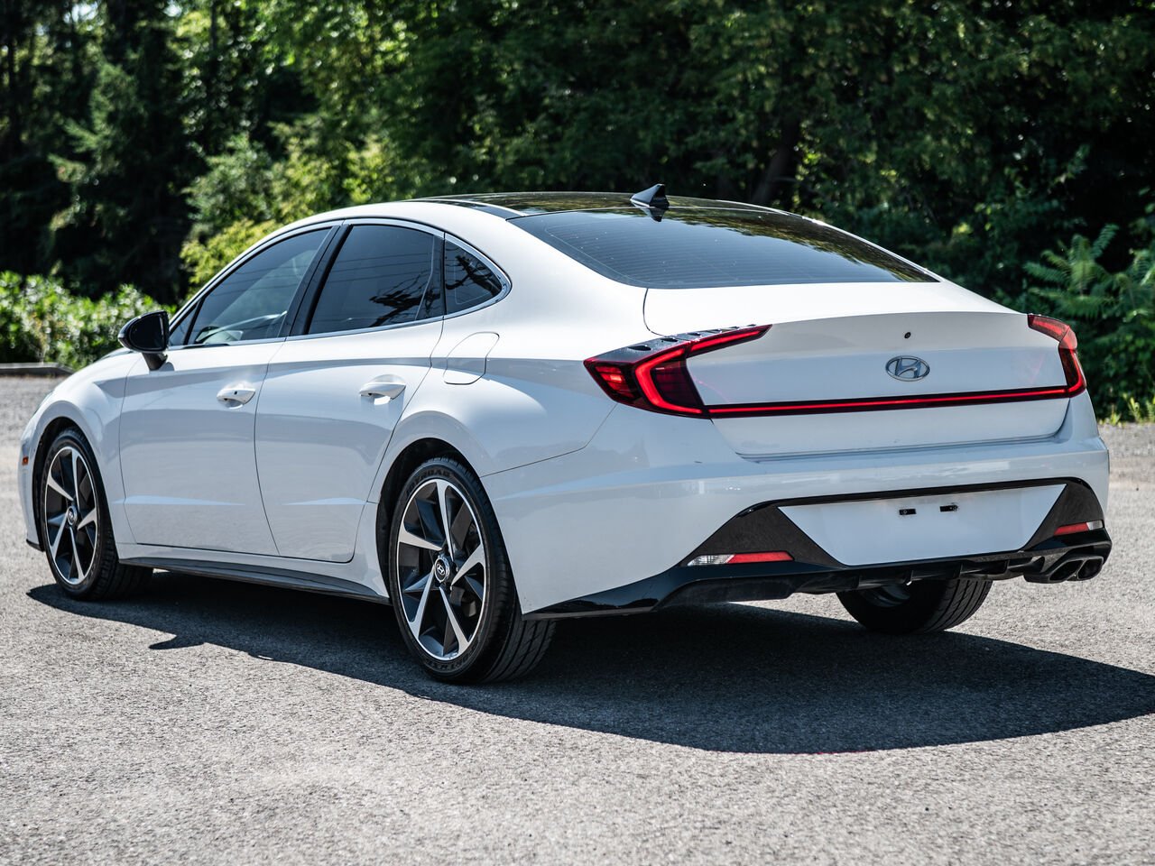 Hyundai Sonata 2022 Blanc Sainte-Julienne - photo #32