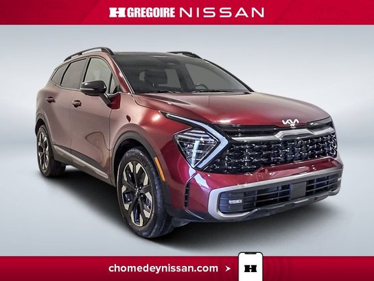 2023 Kia Sportage X-Line Limited Cuir * Toit * Carplay * Red