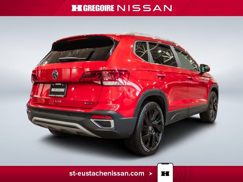 2024 Volkswagen Taos Red Saint-Eustache - photo #11