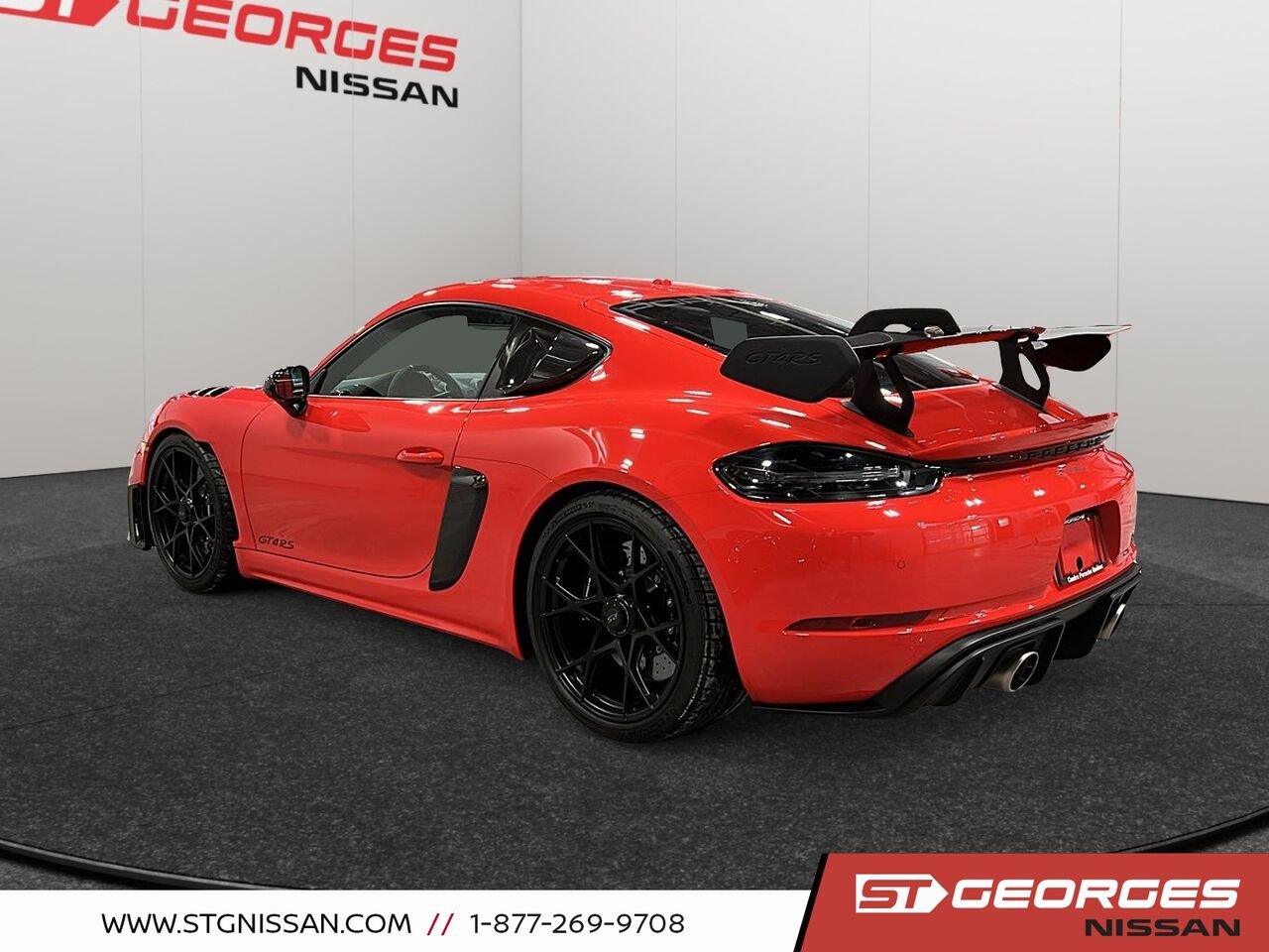 2024 Porsche 718 Cayman Red Saint-Georges - photo #3
