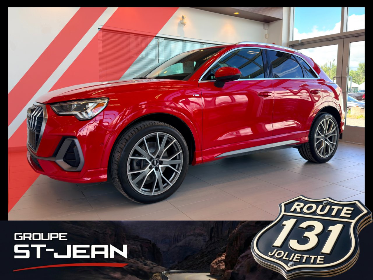 Audi Q3 2019 Rouge Notre-Dame-des-Prairies - photo #0