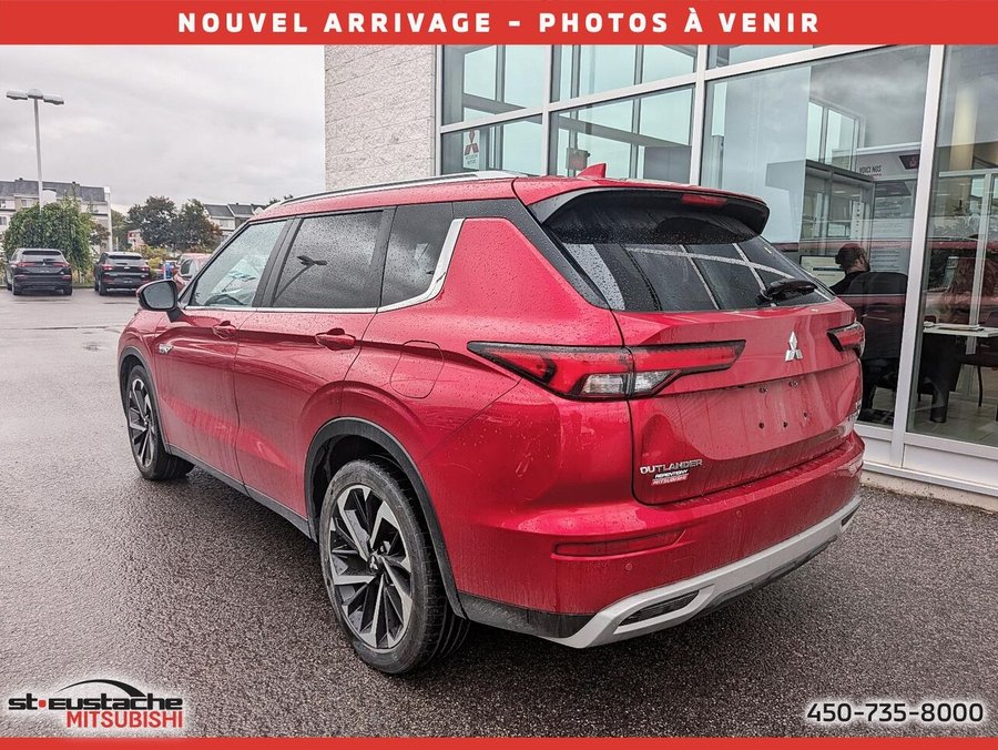 Mitsubishi Outlander PHEV SEL S-AWC PHEV PLUG IN-CUIR-TOIT OUVRANT-BANC CHAUFFANT 2024 Rouge