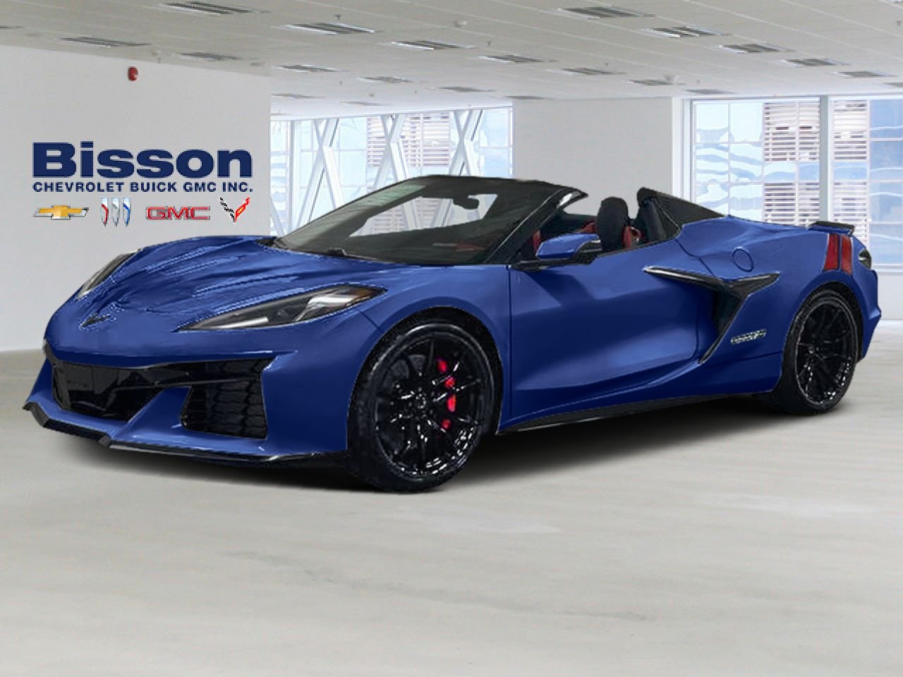 Chevrolet Corvette Grand Sport cabriolet 2 portes avec 3LT 2027 Bleu Thetford Mines - photo #0