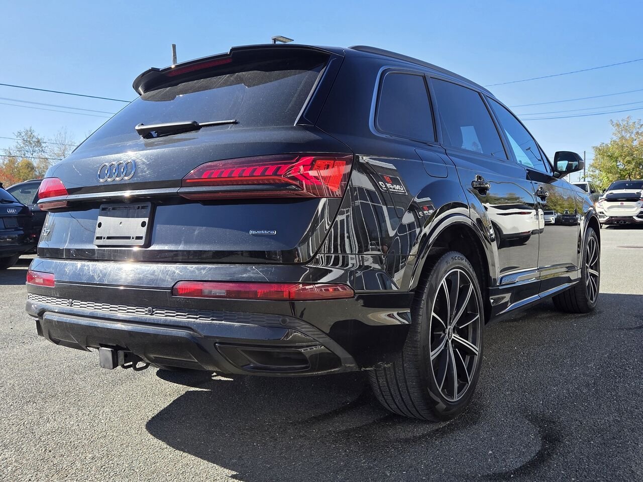 Audi Q7 Vorsprung 2023 Noir Granby - photo #6