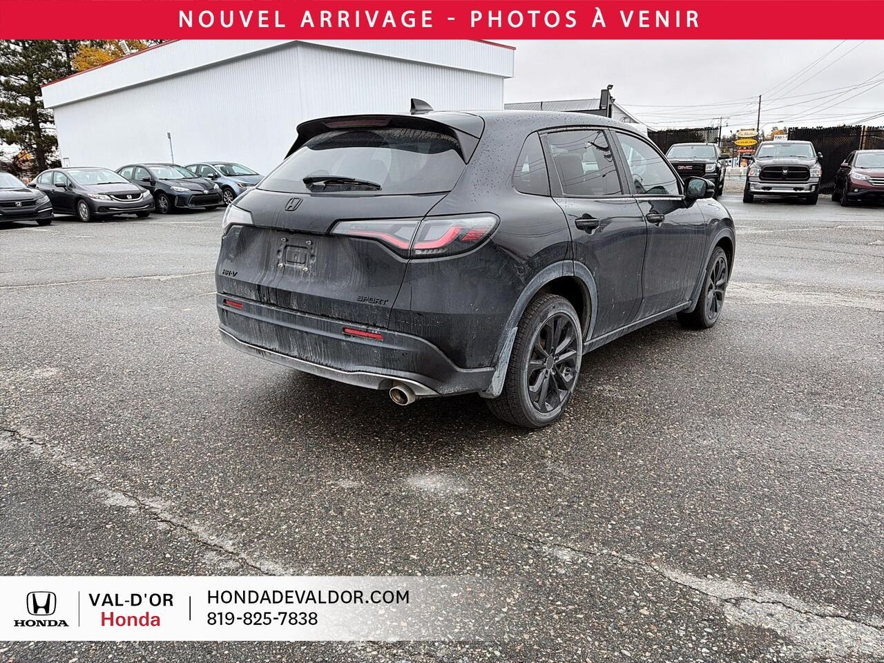 Honda HR-V Sport AWD ALL BLACK GARANTIE PROLONGÉE 2025 Noir Val-d'Or - photo #2