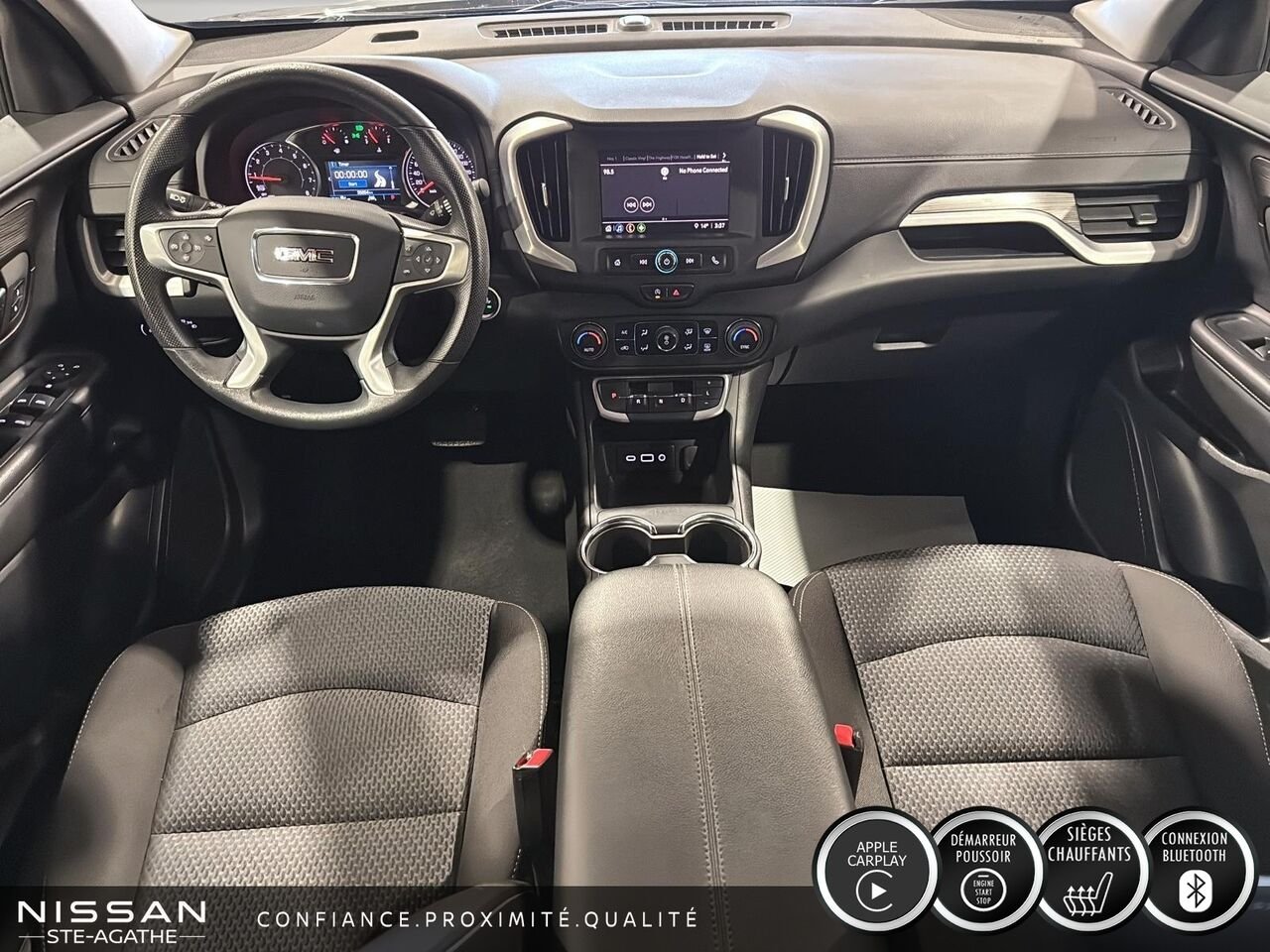 GMC Terrain AWD | BANCS CHAUFFANTS | CARPLAY SANS FIL | DÉMARREUR À DISTANCE 2023 Noir Saint-Jérôme - photo #9