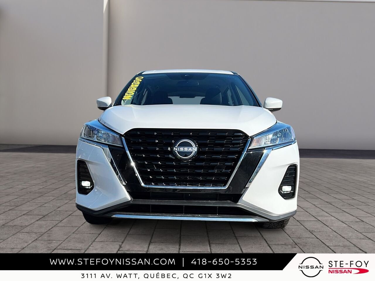 Nissan Kicks S 2024 Blanc Ste-Foy - photo #1