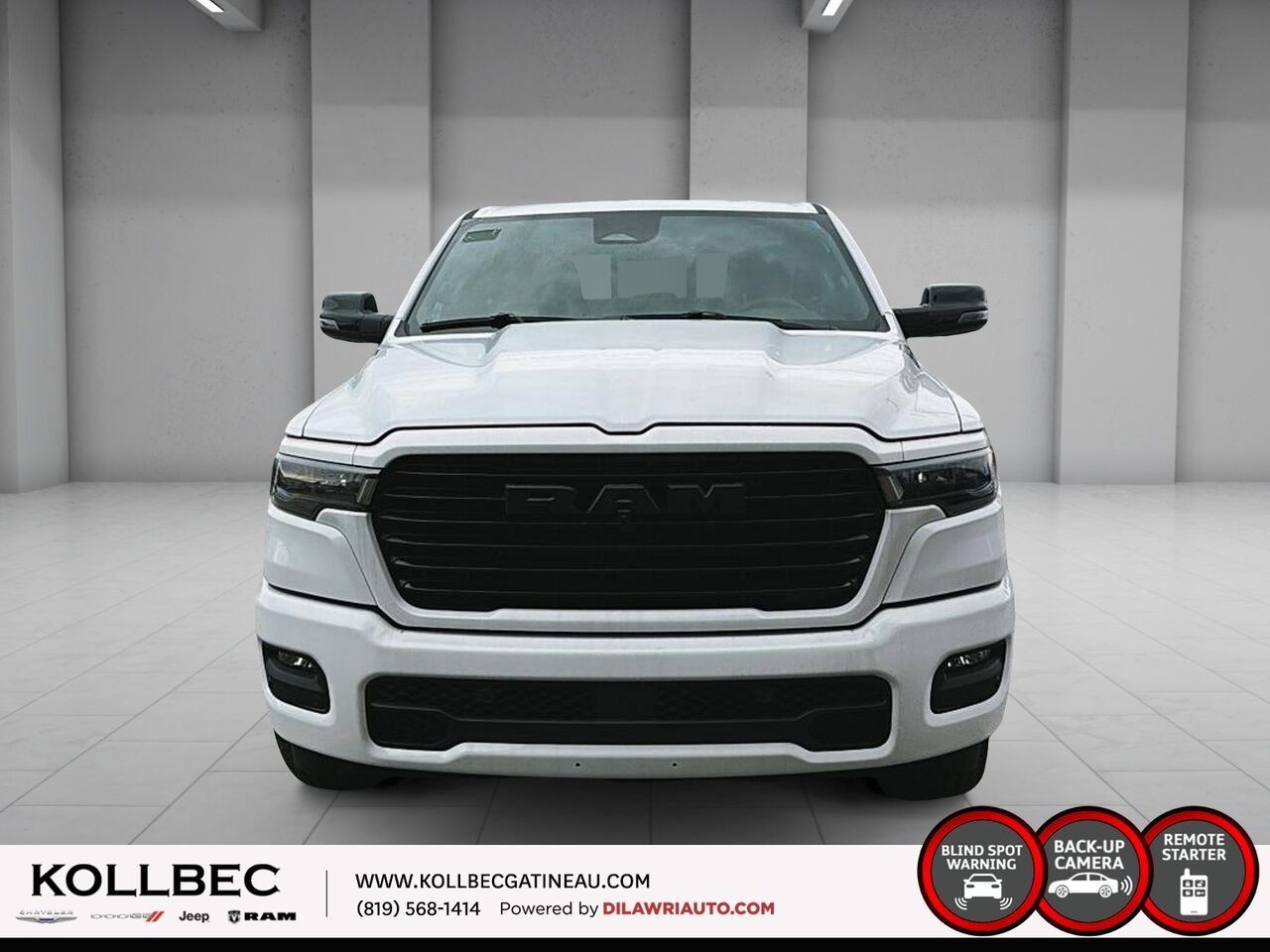 RAM 1500 Sport cabine d'équipe 4x4 caisse de 5 pi 7 po 2026 Blanc éclatant Ottawa & Gatineau - photo #1