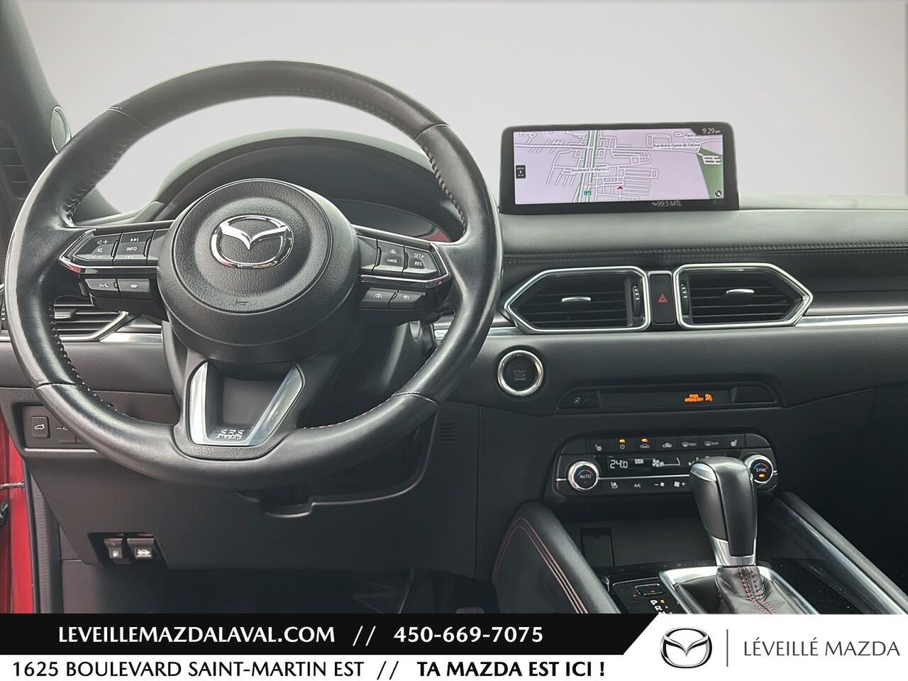 Mazda CX-5 Sport avec moteur turbo TI 2023 Rouge Laval - photo #12