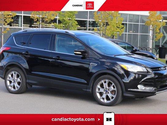 2015 Ford Escape Titanium AWD - BAS KM - CUIR - TOIT PANO - MAGS Black