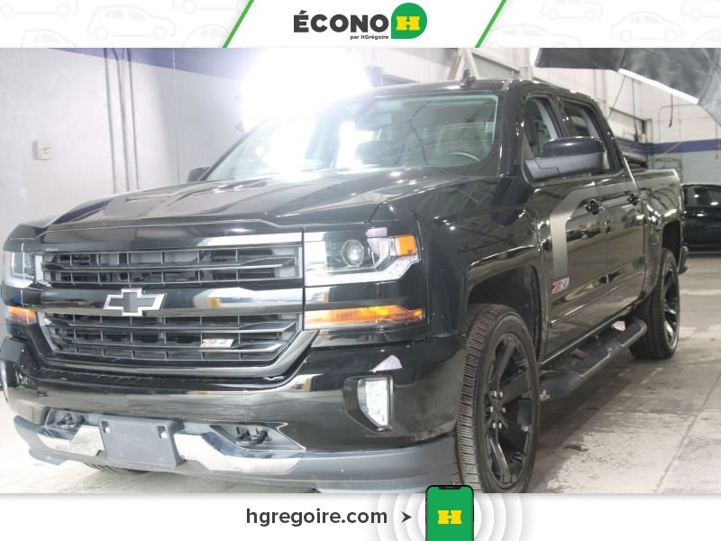 Chevrolet Silverado 1500 820236 | LT 4X4 GR ÉLEC A/C BLUETOOTH CAMÉRA MAGS 2018 Noir Laval - photo #1