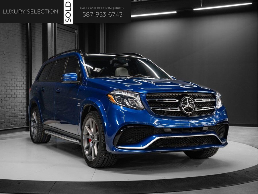2018 Mercedes-Benz GLS 63 AMG 2018 Blue