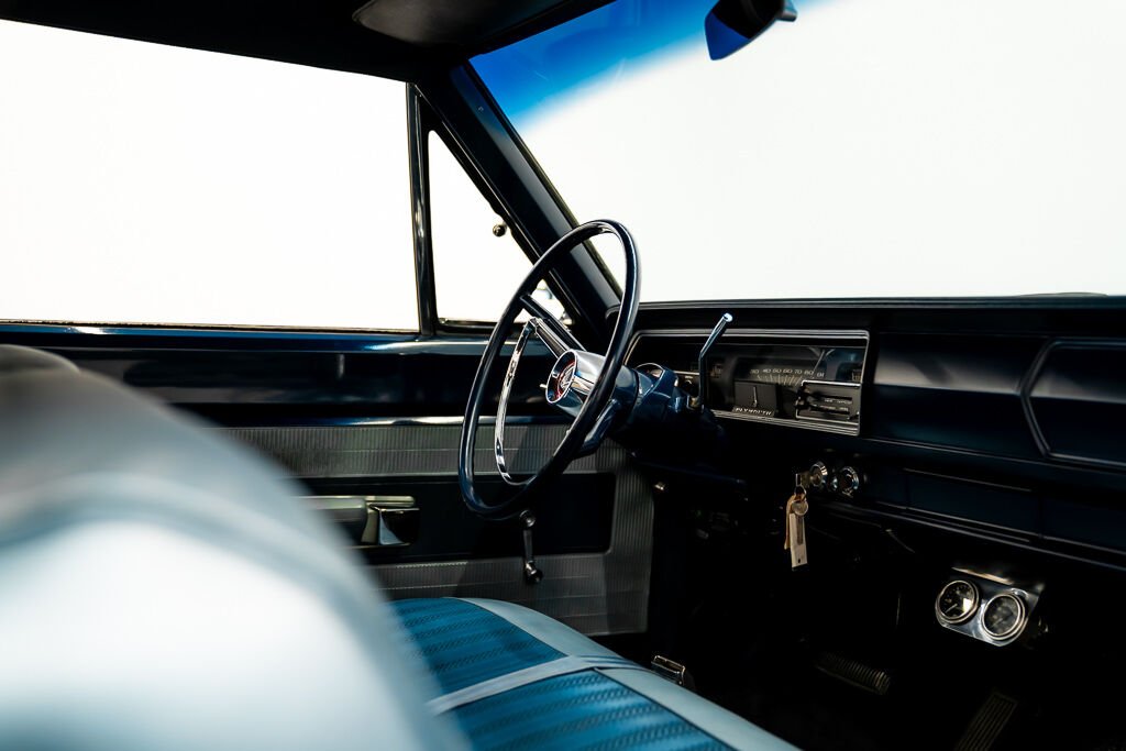 Plymouth Belvedere **PRIX EN USD** 1966 Bleu Montréal - photo #24