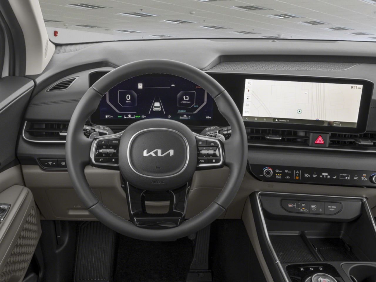 Kia Carnival hybride 2027 Blanc neige nacré Nantes - photo #12