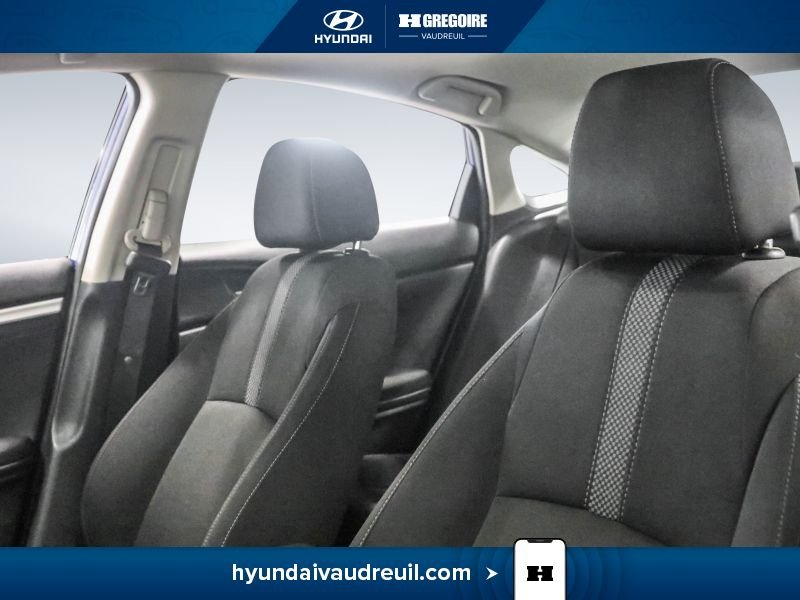 Honda Civic YA887 | EX TOIT OUVRANT 2019 Bleu Laval - photo #13