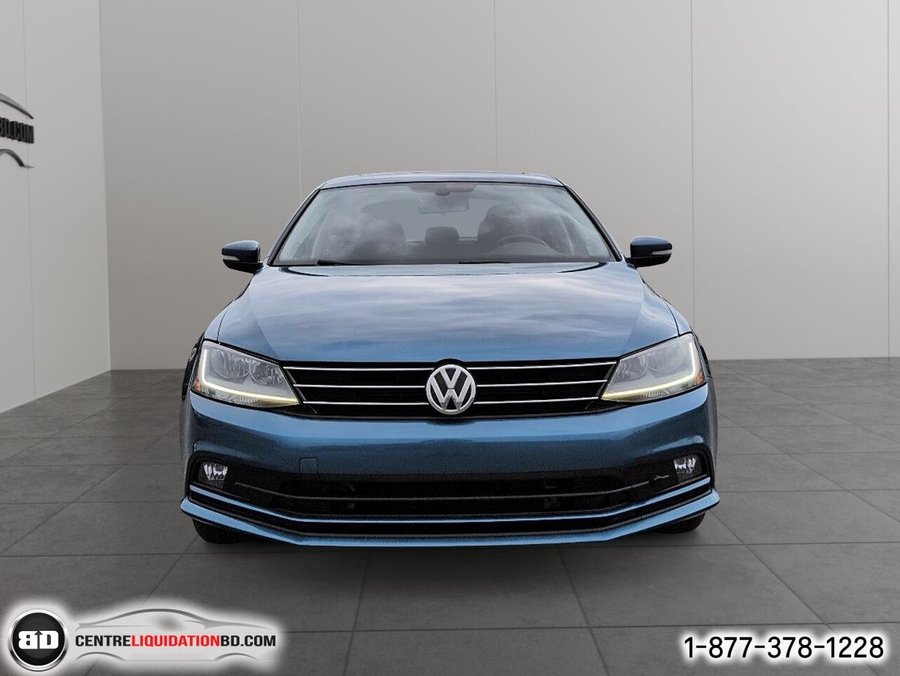 2017 Volkswagen Berline Jetta Édition Wolfsburg 1.4 TSI AUTO Blue