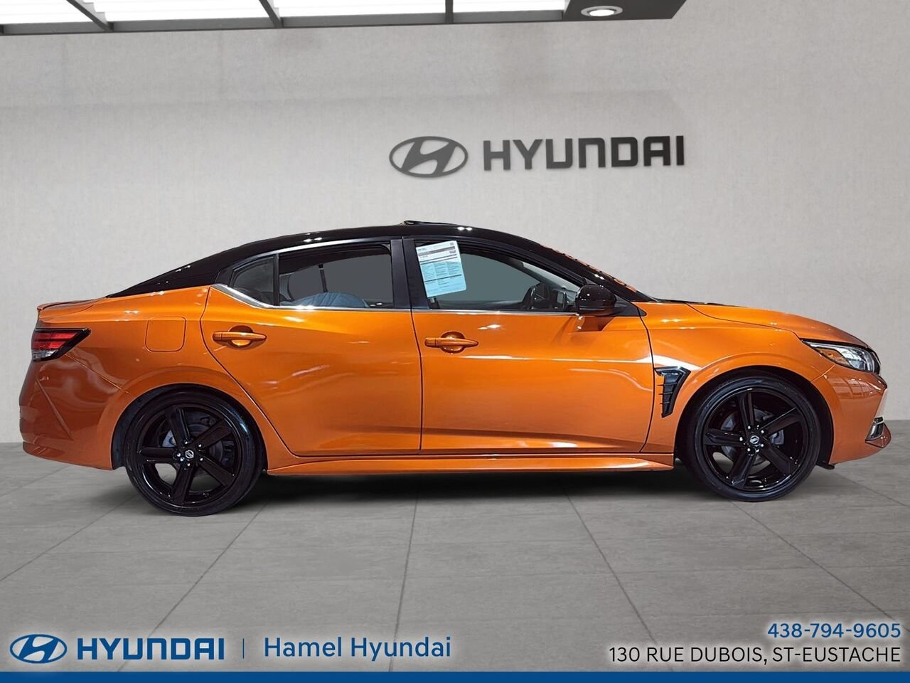 Nissan Sentra 2022 Orange Saint-Eustache - photo #1