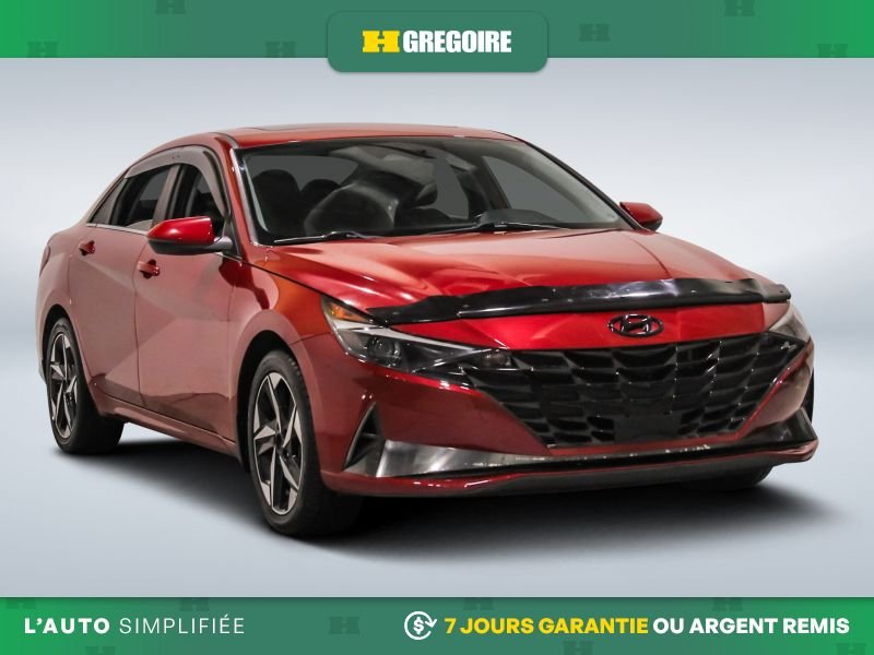 Hyundai Elantra 821866 | LUXURY AUTO AC CUIR TOIT NAV MAGS CAM RECUL BLEUTO 2023 Rouge Laval - photo #0