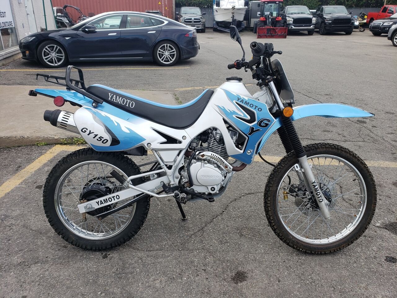 2005 CHONGQING HUANSONG G HS150GY Blue  - photo #7