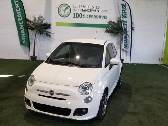 2014 FIAT 500 2014 White