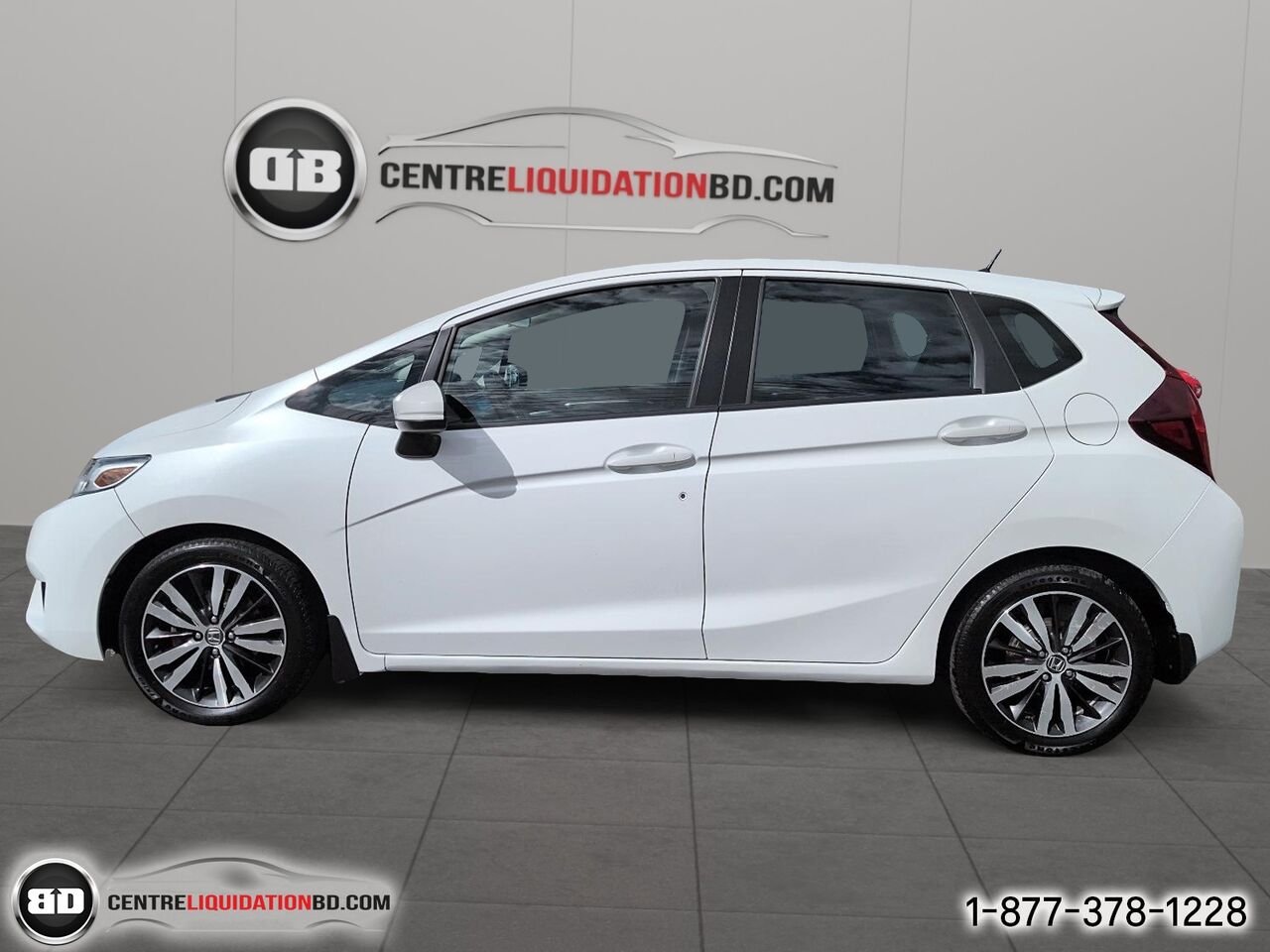 2016 Honda Fit EX | BD0417 White Granby - photo #8