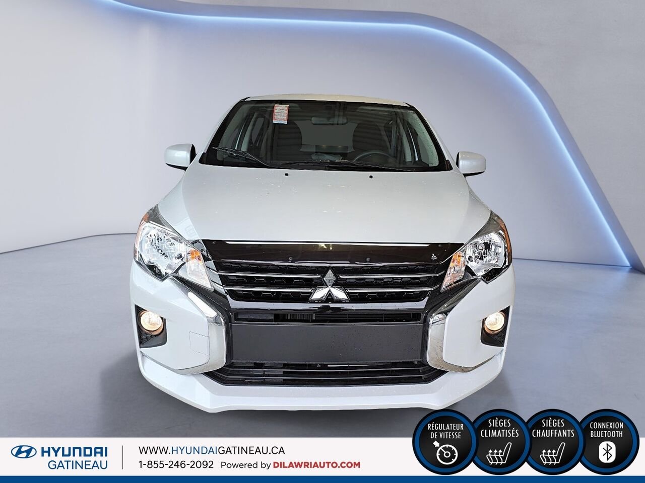 2024 Mitsubishi Mirage Silver Gatineau - photo #1