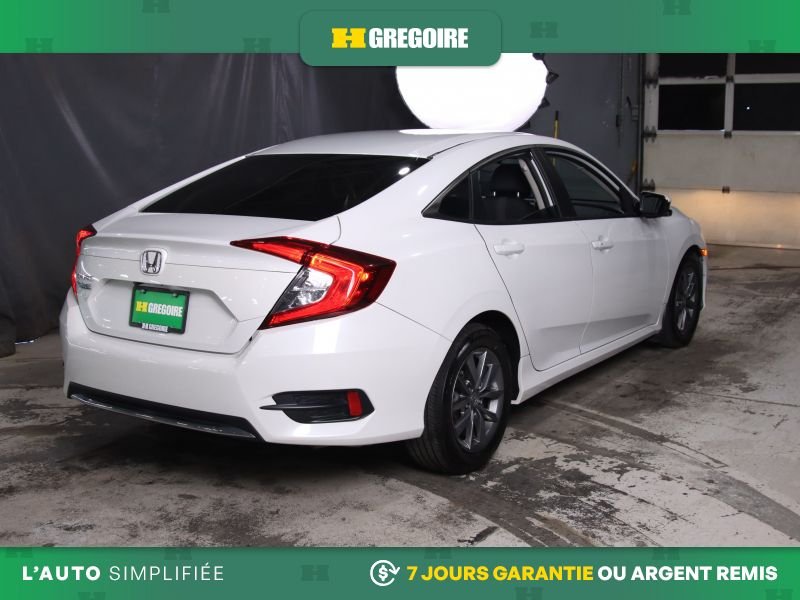 2021 Honda Civic White Laval - photo #7