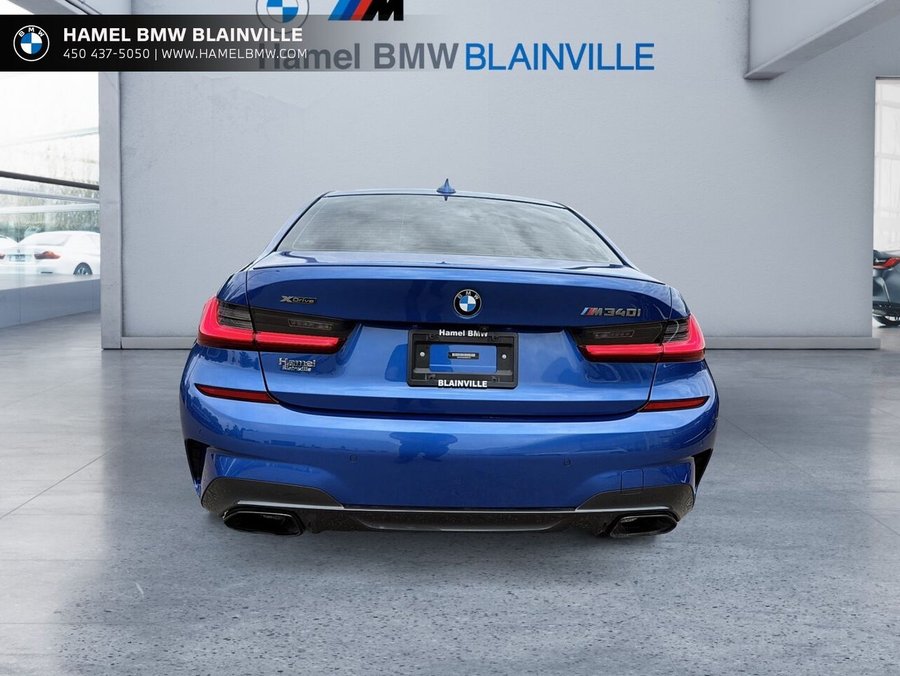 BMW Série 3 M340i xDrive berline Amérique du Nord 2021 Bleu