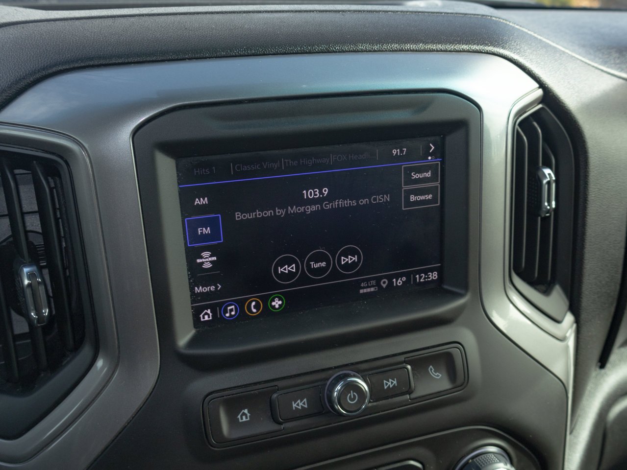 2024 Chevrolet Silverado 1500 4WD Crew Cab 147 Custom Grey Sherwood Park - photo #23