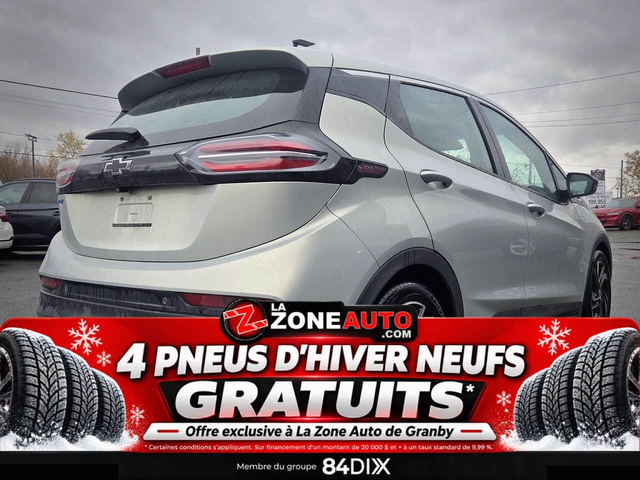 Chevrolet Bolt EV 1LT 2022 Gris Granby - photo #6