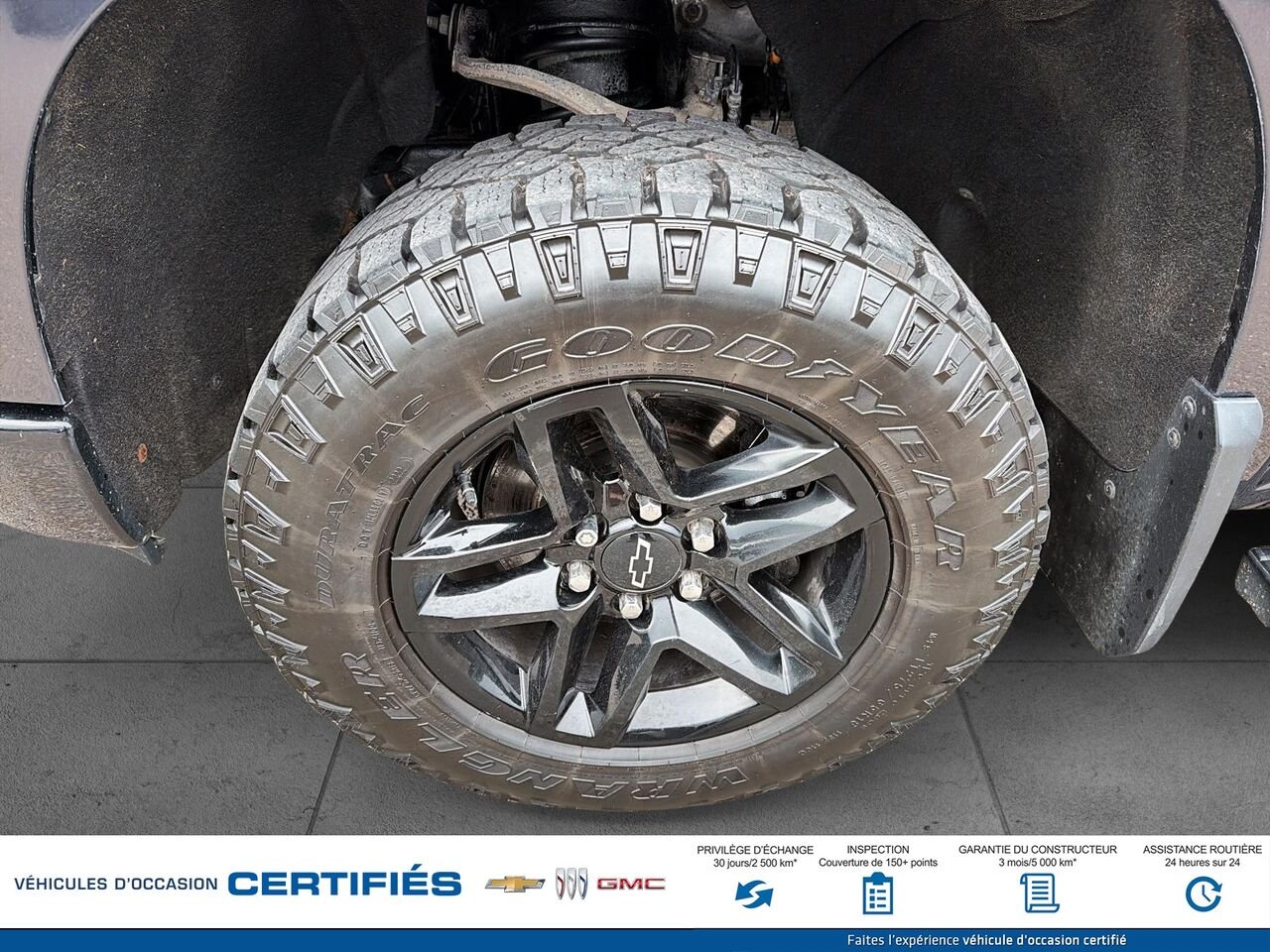 CHEVROLET SILVERADO Custom Trail Boss cabine multiplace 4RM 157 po 2022 GRIS CEND Montmagny - photo #5