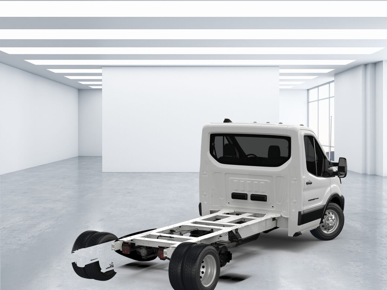 2026 Ford Transit Chassis Cab Oxford White Saint-Jérôme - photo #1