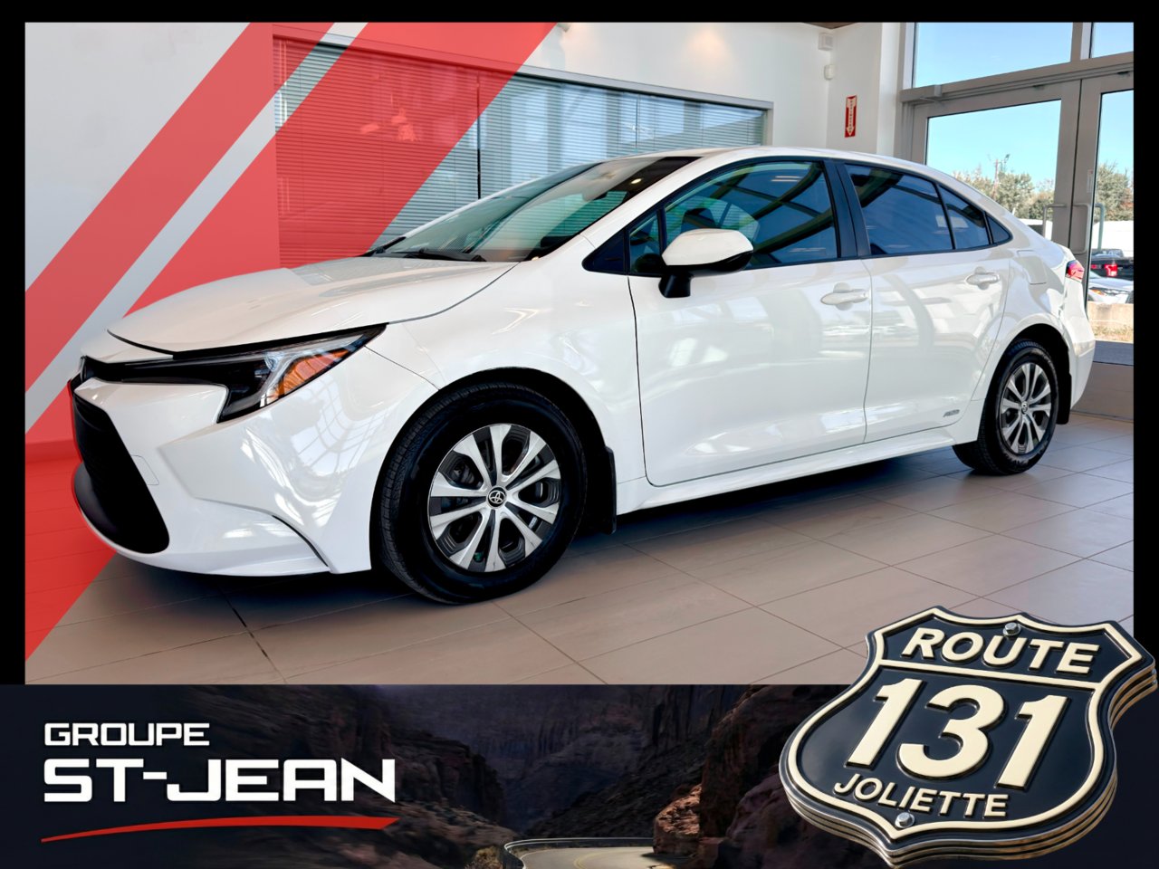 2023 Toyota Corolla LE White Notre-Dame-des-Prairies - photo #0