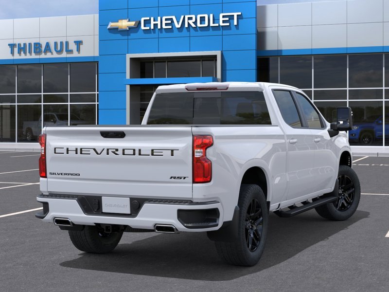 CHEVROLET Silverado 1500 RST cabine multiplace 4RM 157 po 2026 BLANC SOMMET Sherbrooke - photo #3
